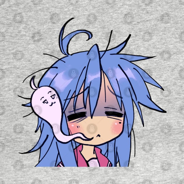 dead tired izumi konata / lucky star by mudwizard